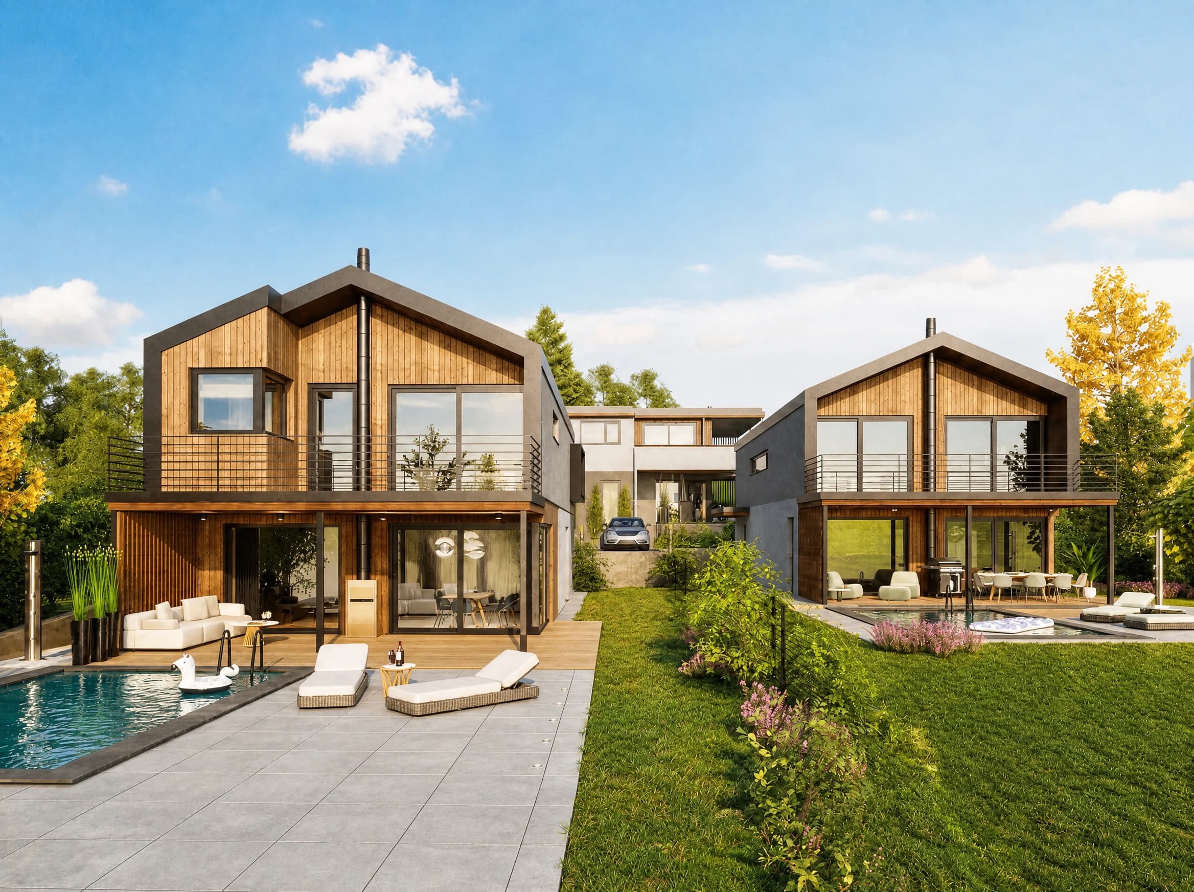 Baugrund für Premium Holzmassivhaus im Wienerwald